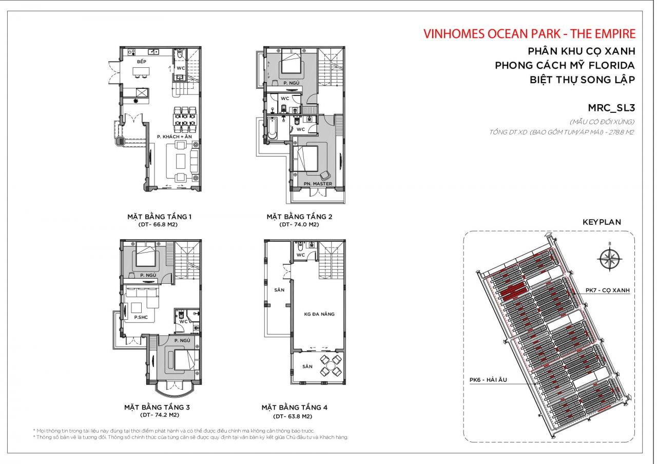 biệt thự song lập cọ xanh vinhomes ocean park 2 the empire b