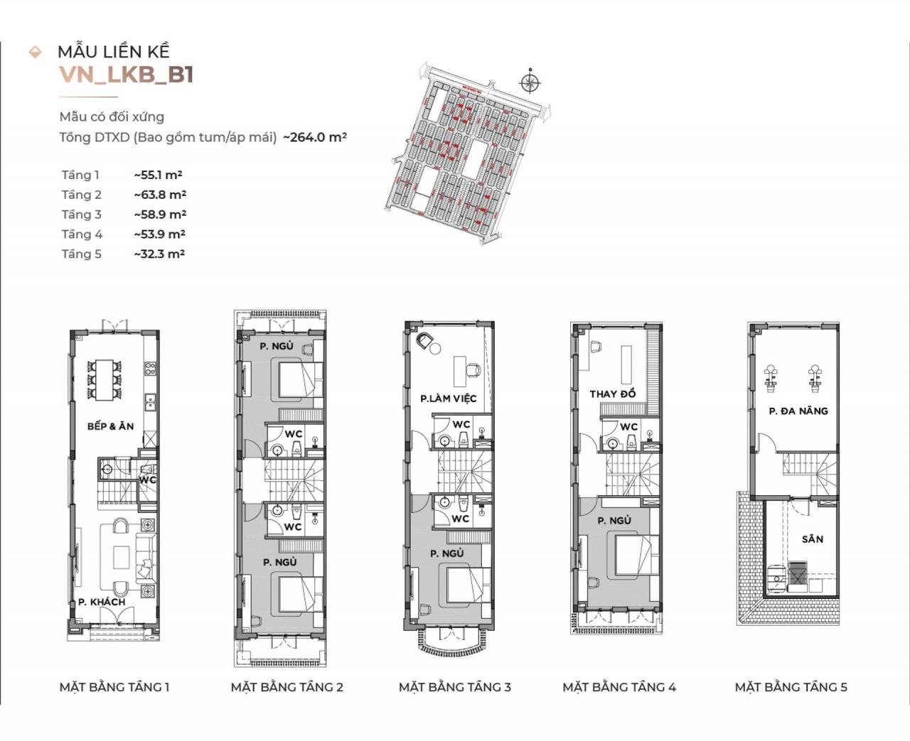 liền kề chà là vinhomes ocean park 2 the empire 2